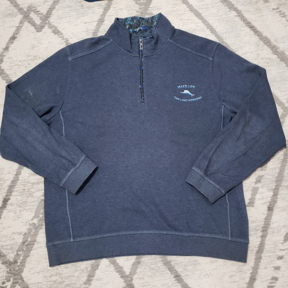 💫3/$50💫Tommy Bahama Quarter Zip